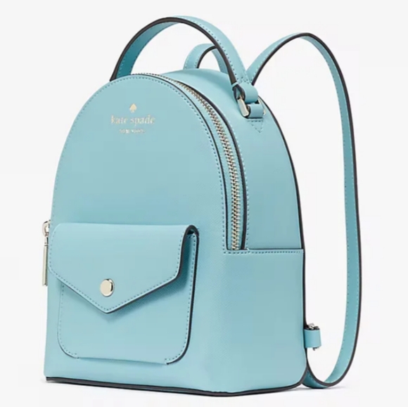 Kate Spade NWT Schuyler Mini Backpack Smoky Blue main image 2